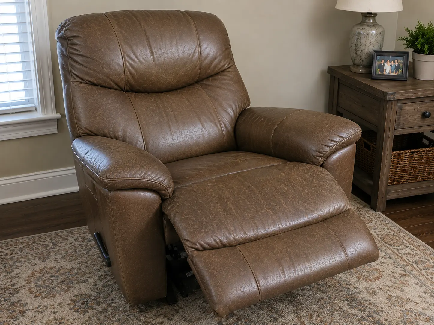After recliner cleaning