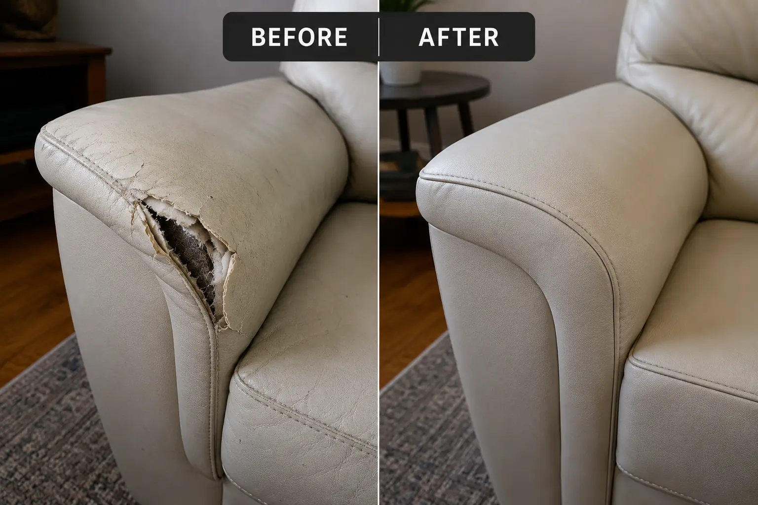 Leather and vinyl upholstery in San Antonio